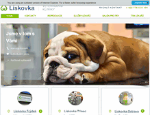 Tablet Screenshot of liskovka.com